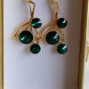 Náušnice visiace – Emerald - Image 3